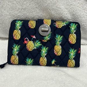 RFID Turnlock Wallet - Toucan Party